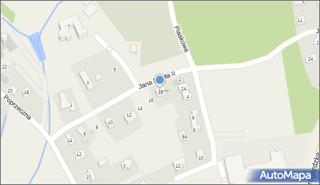 Straszyn, Jana Pawła II, 4, mapa Straszyn