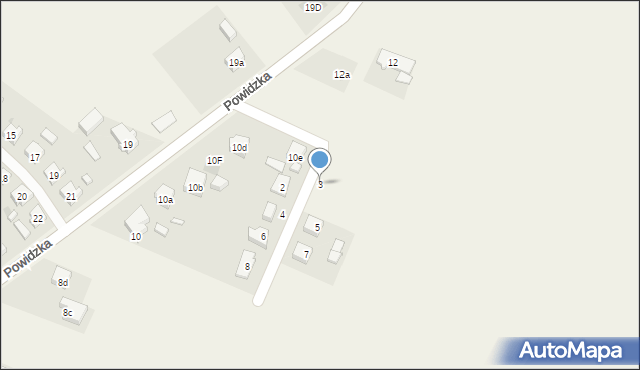 Strzałkowo, Jagiellonów, 3, mapa Strzałkowo