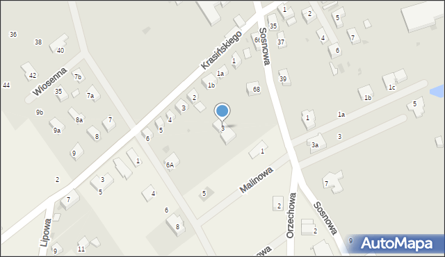 Strzelin, Jaworowa, 3, mapa Strzelin