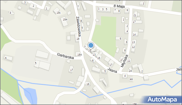 Sulików, Jasna, 11, mapa Sulików