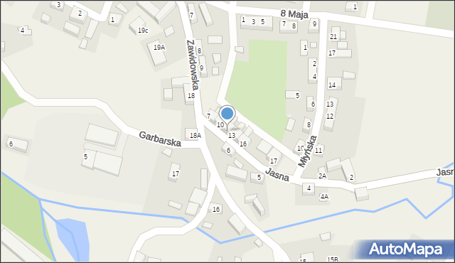 Sulików, Jasna, 12, mapa Sulików