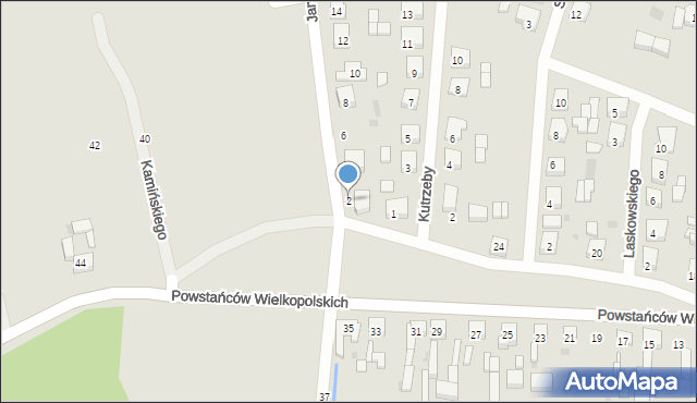 Sulmierzyce, Jana Pawła II, 2, mapa Sulmierzyce