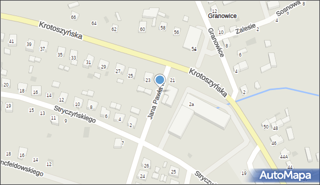 Sulmierzyce, Jana Pawła II, 28, mapa Sulmierzyce