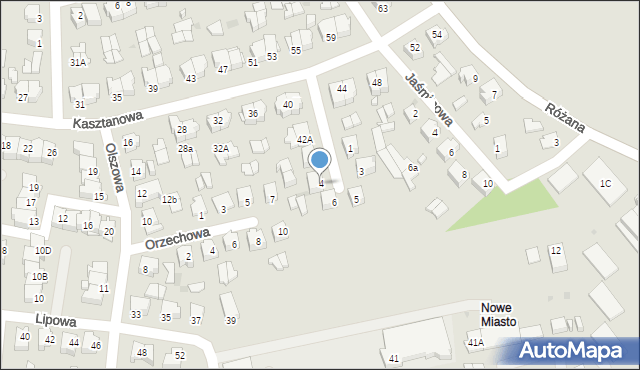 Suwałki, Jałowcowa, 4, mapa Suwałk