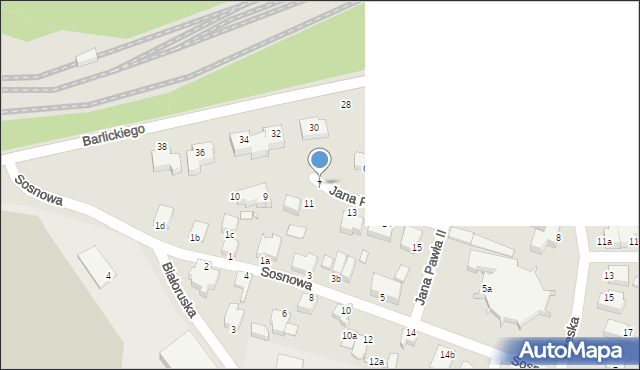 Świnoujście, Jana Pawła II, 7, mapa Świnoujście