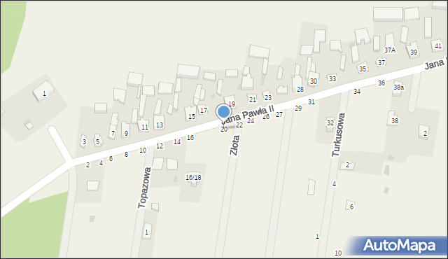 Swolszewice Duże, Jana Pawła II, 20, mapa Swolszewice Duże