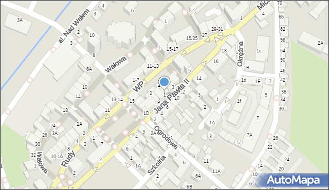 Syców, Jana Pawła II, 1, mapa Syców