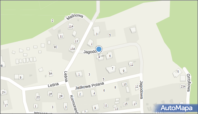 Sztutowo, Jagodowa, 4, mapa Sztutowo