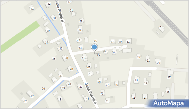 Targowiska, Jana Pawła II, 63, mapa Targowiska