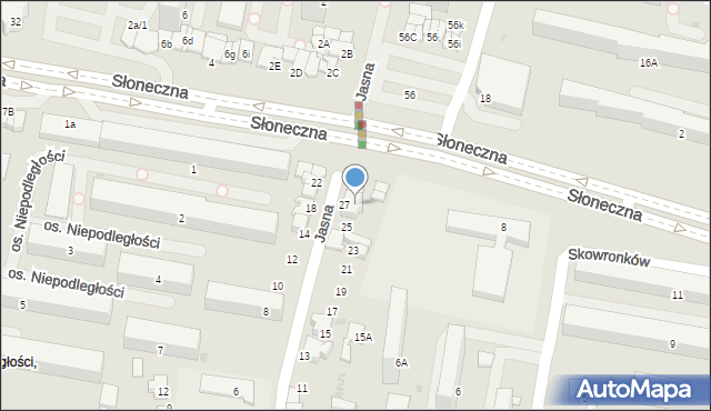 Tarnów, Jasna, 29, mapa Tarnów