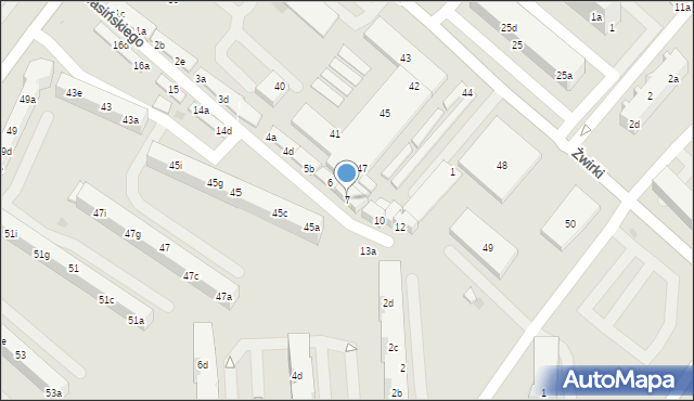 Tczew, Jasińskiego Jakuba, 7, mapa Tczew