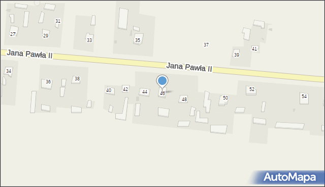 Telatyn, Jana Pawła II, 46, mapa Telatyn
