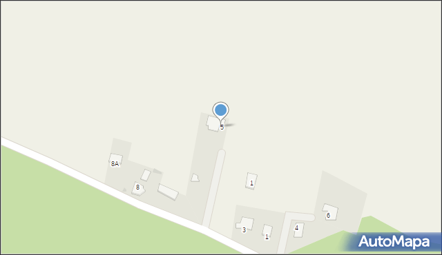 Todzia, Jarzębinowa, 5, mapa Todzia