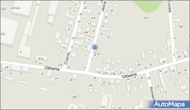 Tomaszów Mazowiecki, Jasna, 4, mapa Tomaszów Mazowiecki