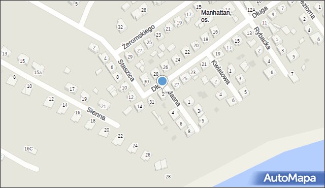 Trzemeszno, Jasna, 2, mapa Trzemeszno