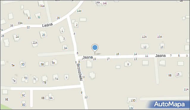 Tuchów, Jasna, 20, mapa Tuchów