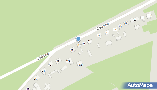 Tuliszków, Jabłonna, 35, mapa Tuliszków