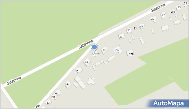 Tuliszków, Jabłonna, 41, mapa Tuliszków