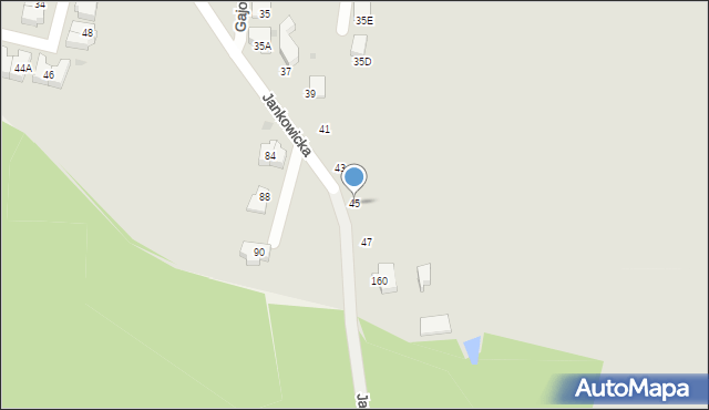 Tychy, Jankowicka, 45, mapa Tychów