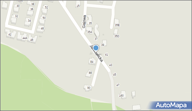 Tychy, Jankowicka, 86, mapa Tychów