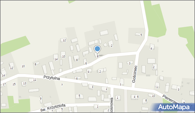 Umianowice, Jaśminowa, 4, mapa Umianowice