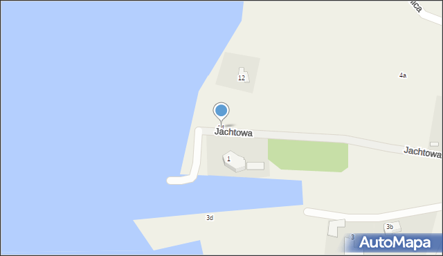 Wapnica, Jachtowa, 14, mapa Wapnica
