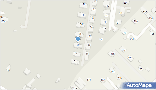 Warszawa, Jagielska, 7f, mapa Warszawy