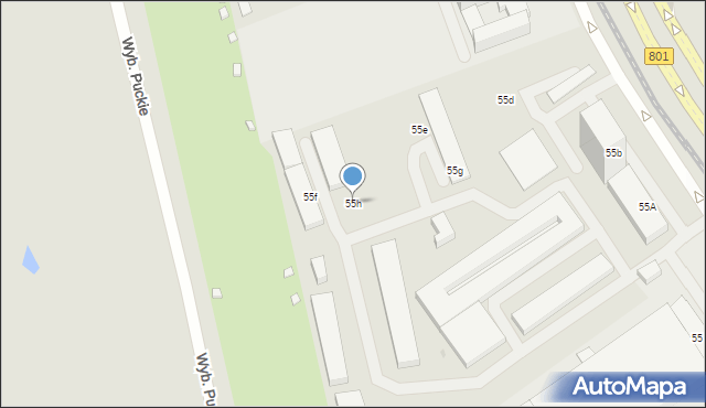 Warszawa, Jagiellońska, 55h, mapa Warszawy