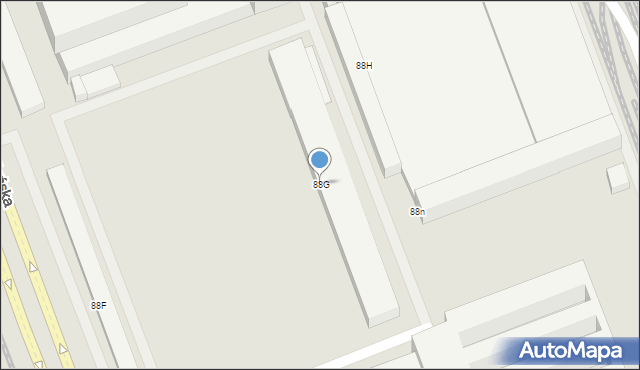 Warszawa, Jagiellońska, 88G, mapa Warszawy