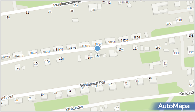 Warszawa, Jachowicza Stanisława, 15l, mapa Warszawy