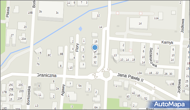 Warszawa, Jana Pawła II, 26, mapa Warszawy