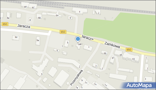 Węgorzewo, Jaracza Stefana, 3, mapa Węgorzewo