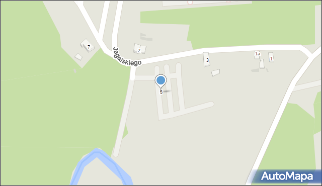 Wejherowo, Jagalskiego Alojzego, dr., 5, mapa Wejherowo