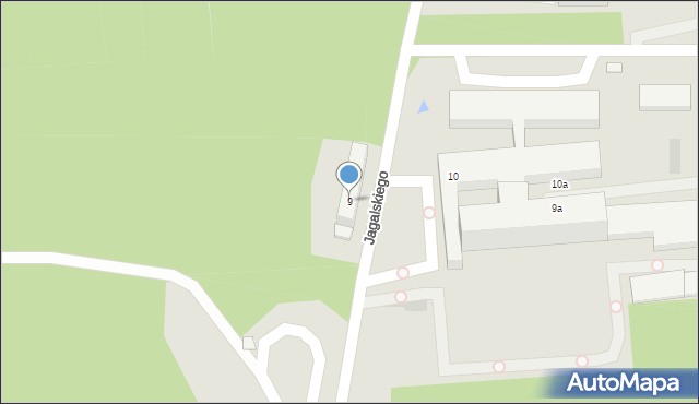 Wejherowo, Jagalskiego Alojzego, dr., 9, mapa Wejherowo