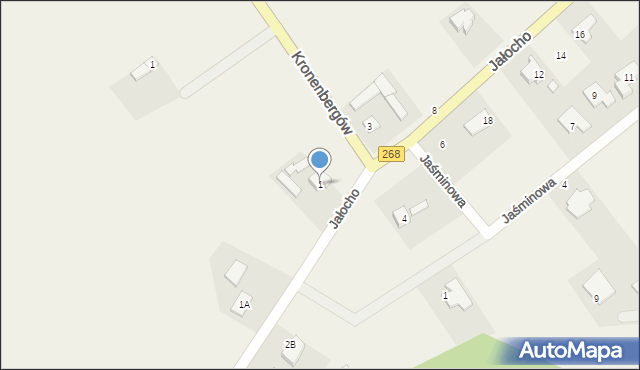 Wieniec, Jałocho Romana, ks., 1, mapa Wieniec