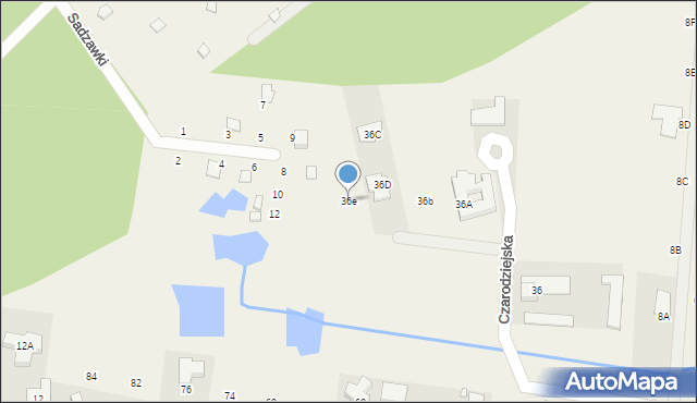 Wilcza Góra, Jasna, 36e, mapa Wilcza Góra