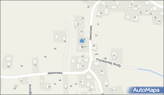 Wilczkowice, Jaworowa, 38, mapa Wilczkowice