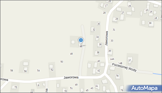 Wilczkowice, Jaworowa, 46, mapa Wilczkowice