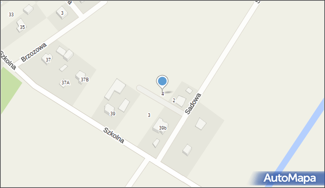 Wiślinka, Jabłoniowa, 4, mapa Wiślinka