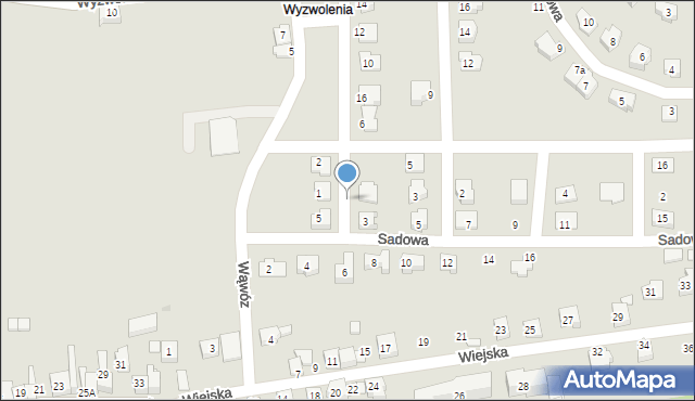 Wolbrom, Jabłoniowa, 2, mapa Wolbrom