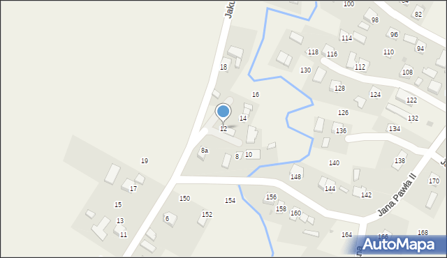 Wróblik Królewski, Jakubińskiego, ks., 12, mapa Wróblik Królewski