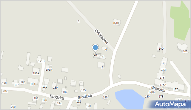 Wrocław, Janowska, 4a, mapa Wrocławia