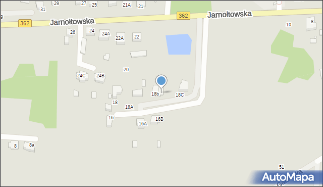 Wrocław, Jarnołtowska, 18ba, mapa Wrocławia