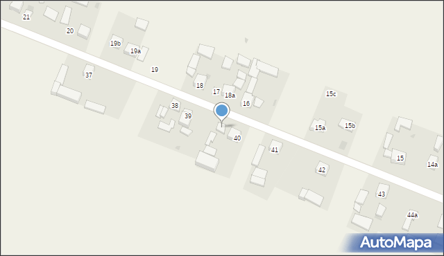 Zadroże, Jangrocka, 37, mapa Zadroże