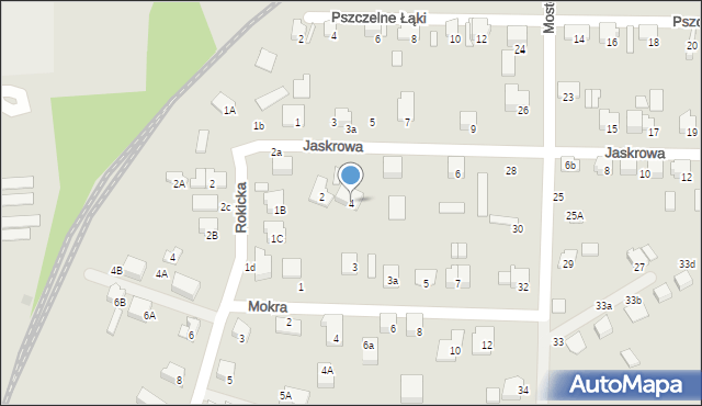 Zawiercie, Jaskrowa, 4, mapa Zawiercie