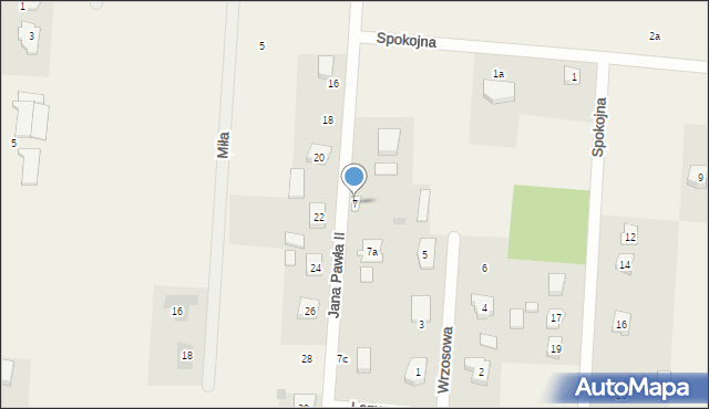 Zbuczyn, Jana Pawła II, 7, mapa Zbuczyn
