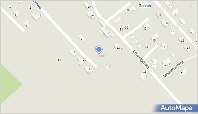 Złotoryja, Jaworowa, 5, mapa Złotoryja