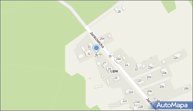 Zwonowice, Jankowicka, 29, mapa Zwonowice
