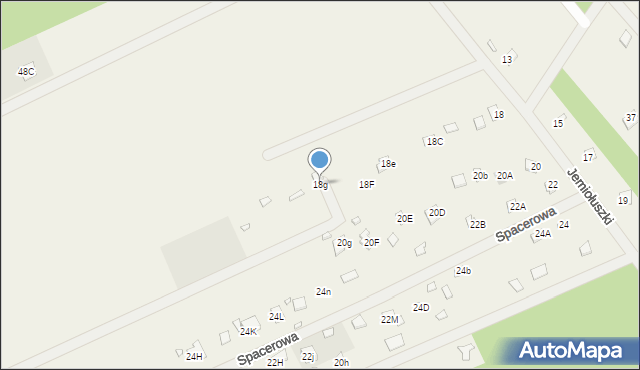 Arciechów, Jemiołuszki, 18g, mapa Arciechów