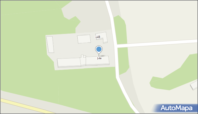 Bolesławiec, Jeleniogórska, 14a, mapa Bolesławca